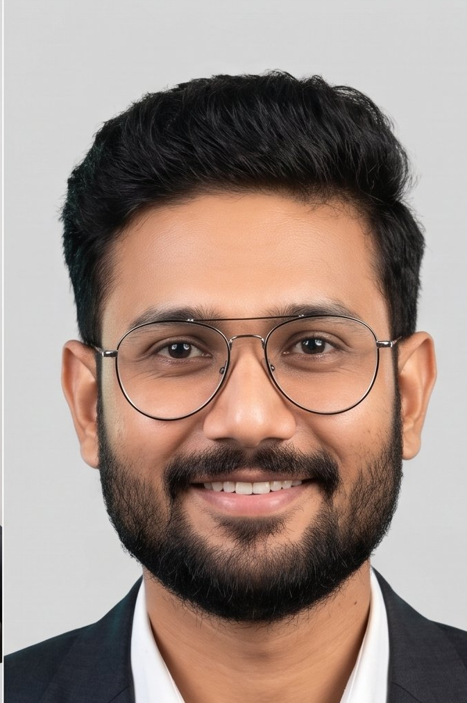 Dr. Neel Avatar in professional business attire